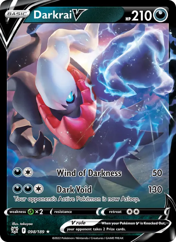 Darkrai V — Astral Radiance #098