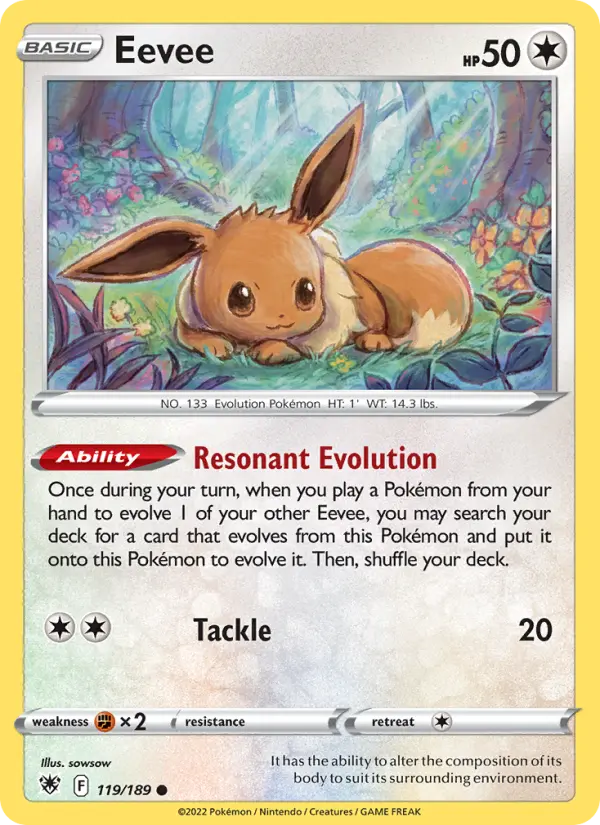 Eevee — Astral Radiance #119