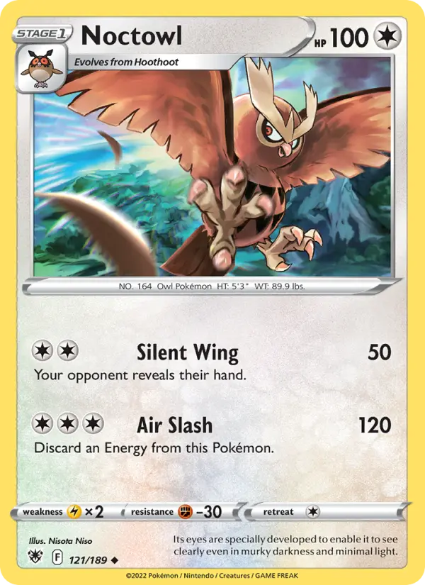 Noctowl — Astral Radiance #121