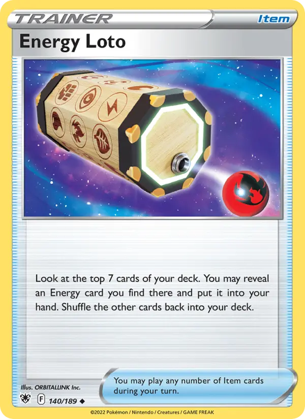 Energy Loto — Astral Radiance #140