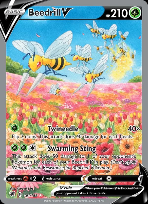 Beedrill V — Astral Radiance #161
