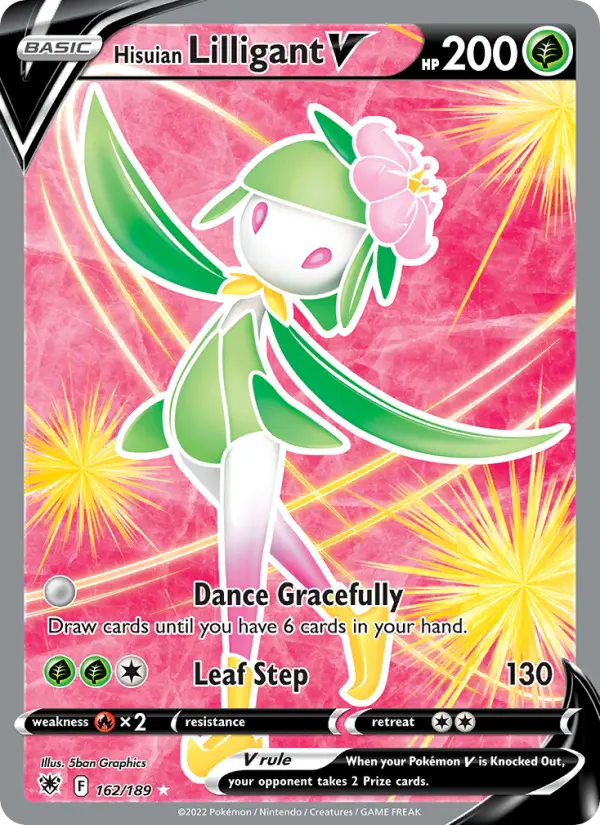 Hisuian Lilligant V — Astral Radiance #162