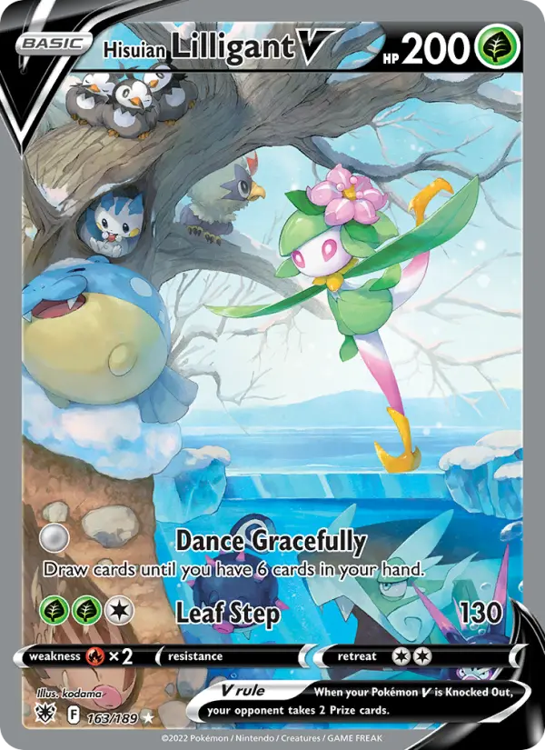 Hisuian Lilligant V — Astral Radiance #163