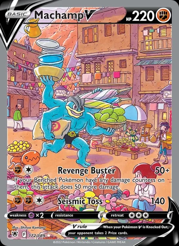 Machamp V — Astral Radiance #172