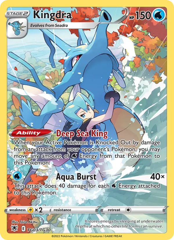 Kingdra — Astral Radiance #TG03