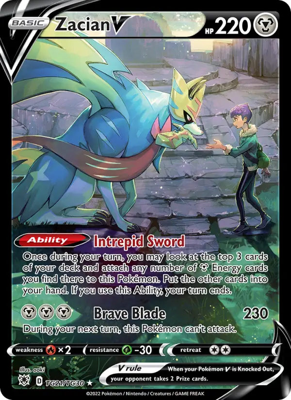 Zacian V — Astral Radiance #TG21