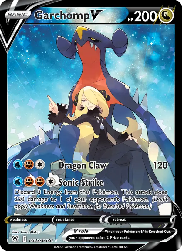Garchomp V — Astral Radiance #TG23