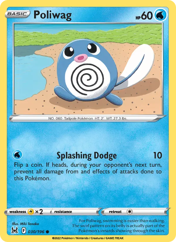 Poliwag — Lost Origin #030