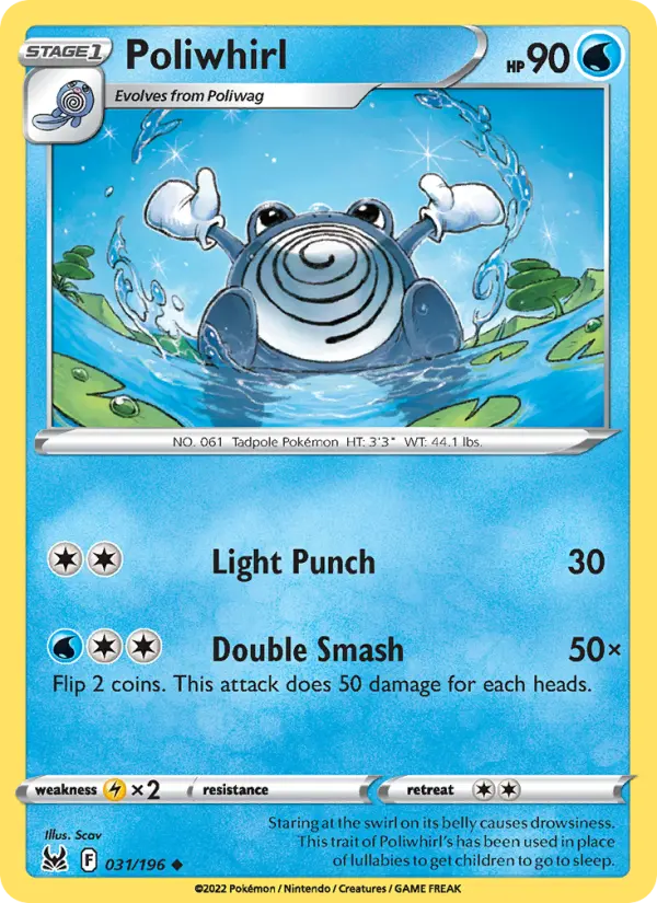 Poliwhirl — Lost Origin #031