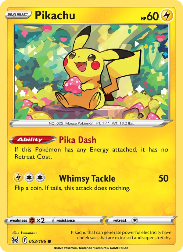 Pikachu — Lost Origin #052