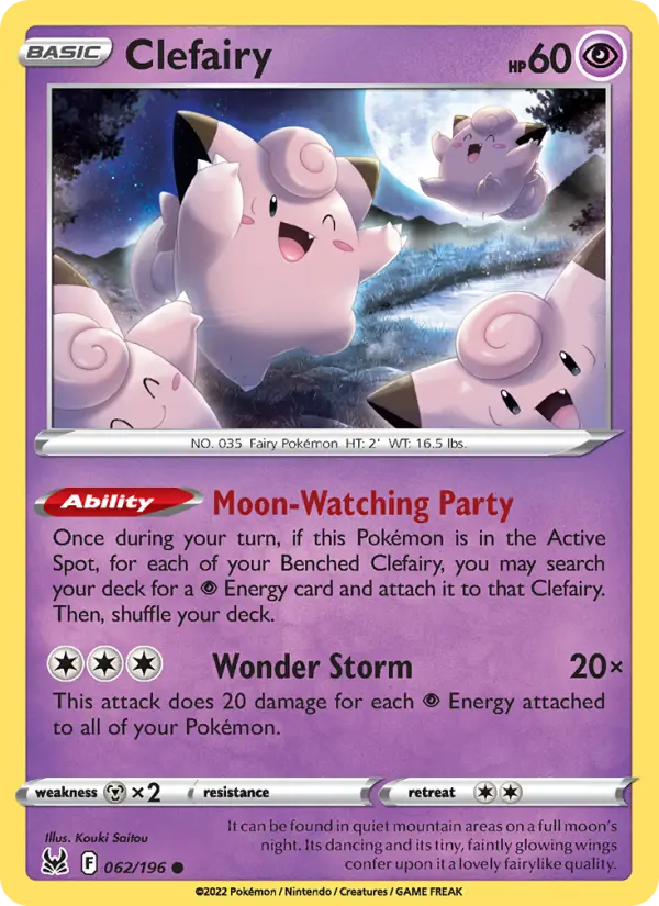 Clefairy — Lost Origin #062