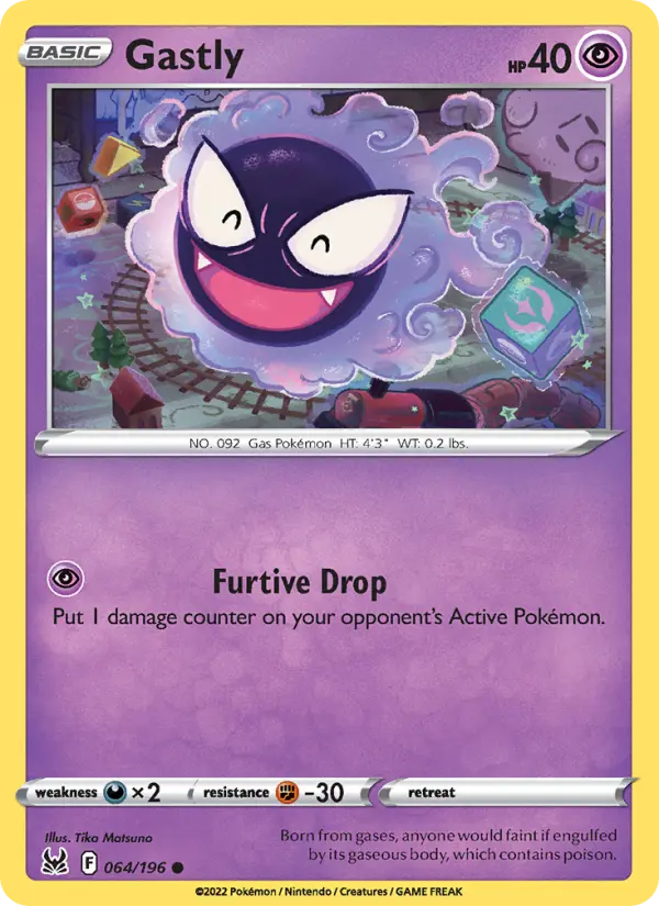 Gastly — Lost Origin #064