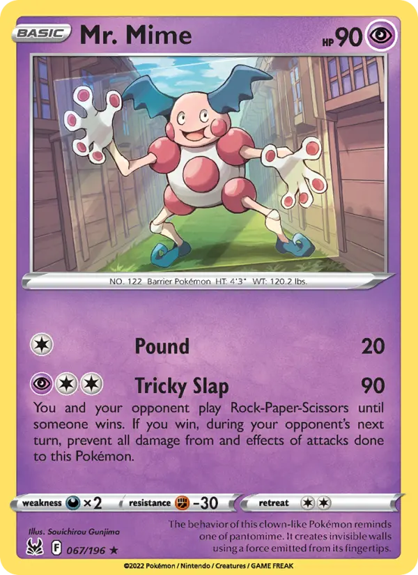 Mr. Mime — Lost Origin #067
