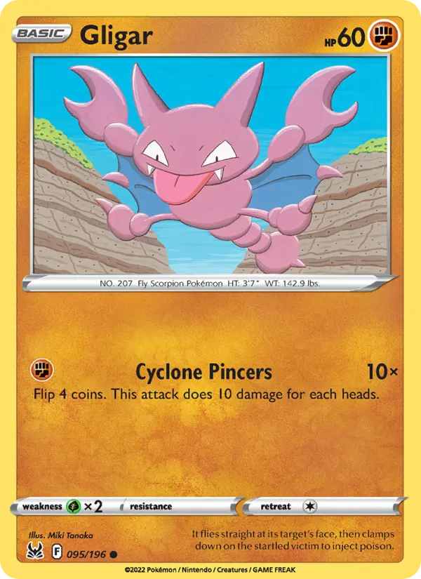 Gligar — Lost Origin #095