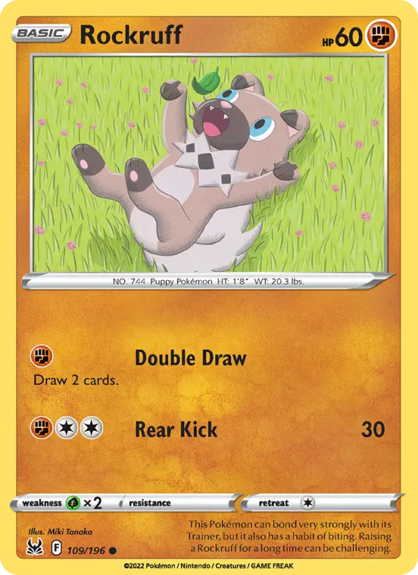 Rockruff — Lost Origin #109