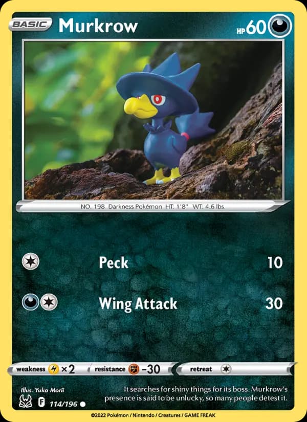 Murkrow — Lost Origin #114