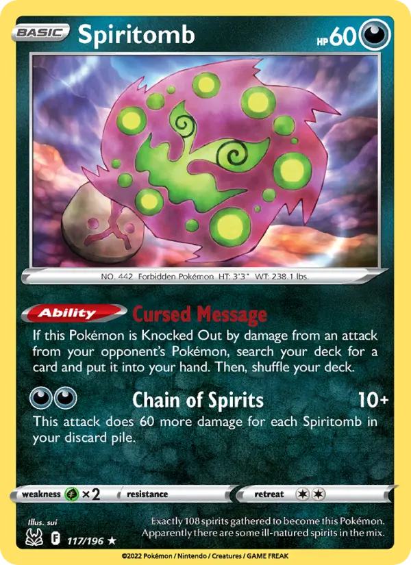 Spiritomb — Lost Origin #117
