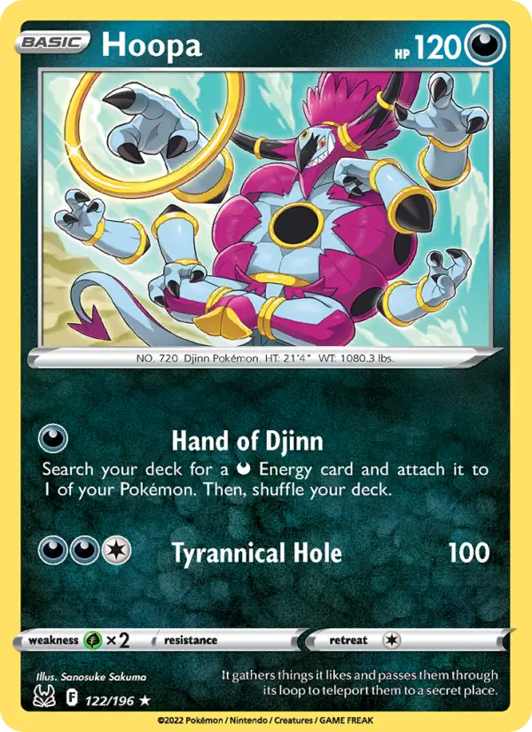 Hoopa — Lost Origin #122