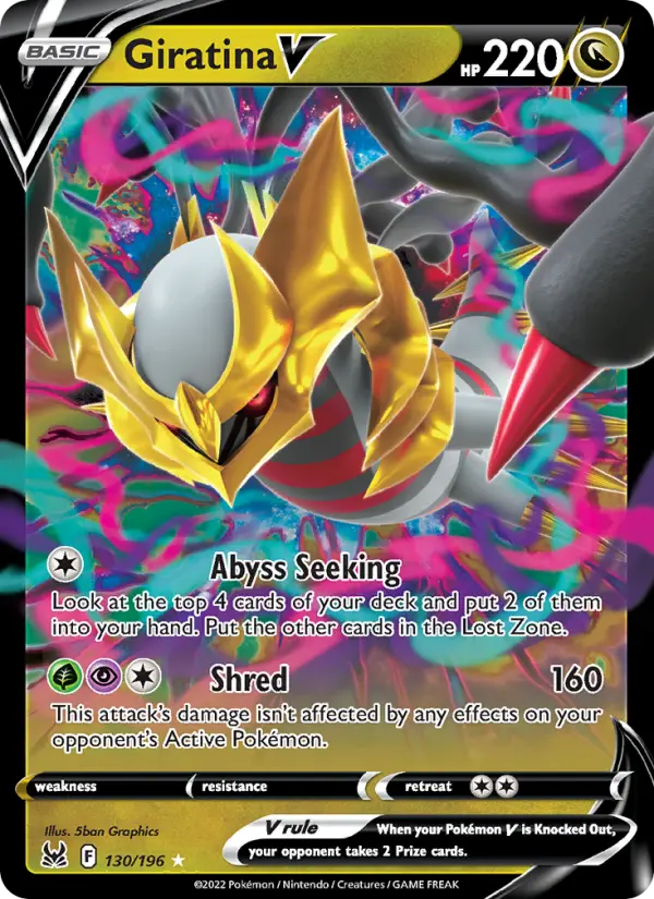 Giratina V — Lost Origin #130
