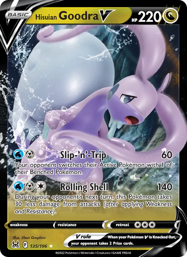 Hisuian Goodra V — Lost Origin #135