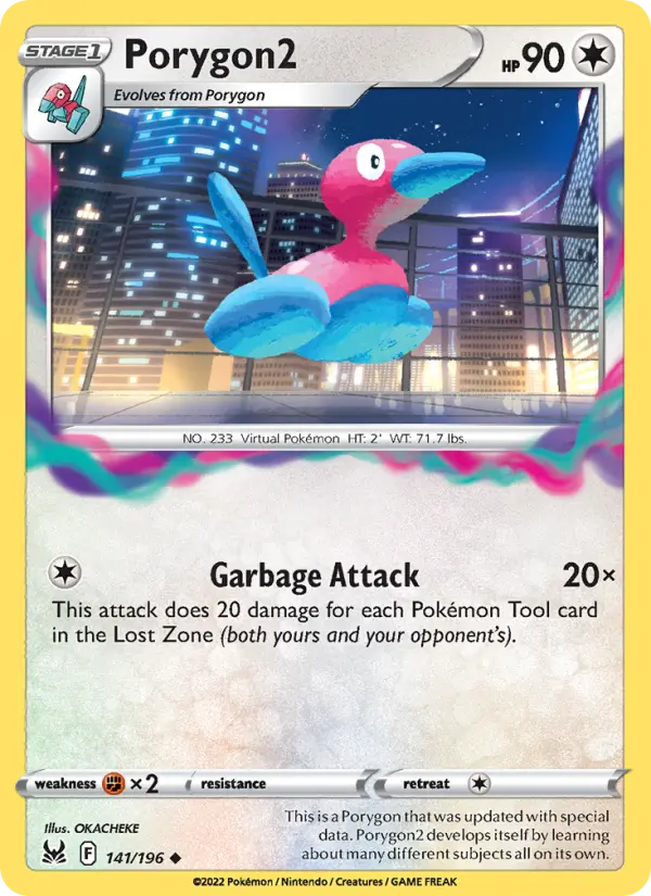 Porygon2 — Lost Origin #141