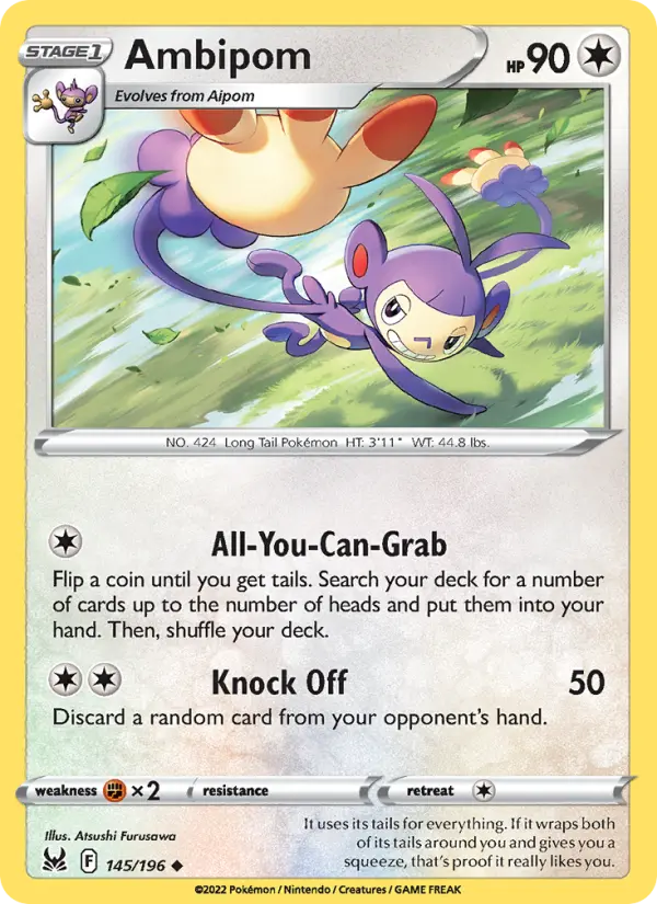 Ambipom — Lost Origin #145