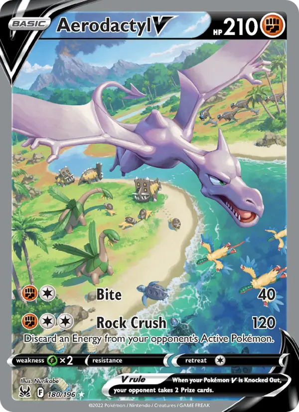 Aerodactyl V — Lost Origin #180