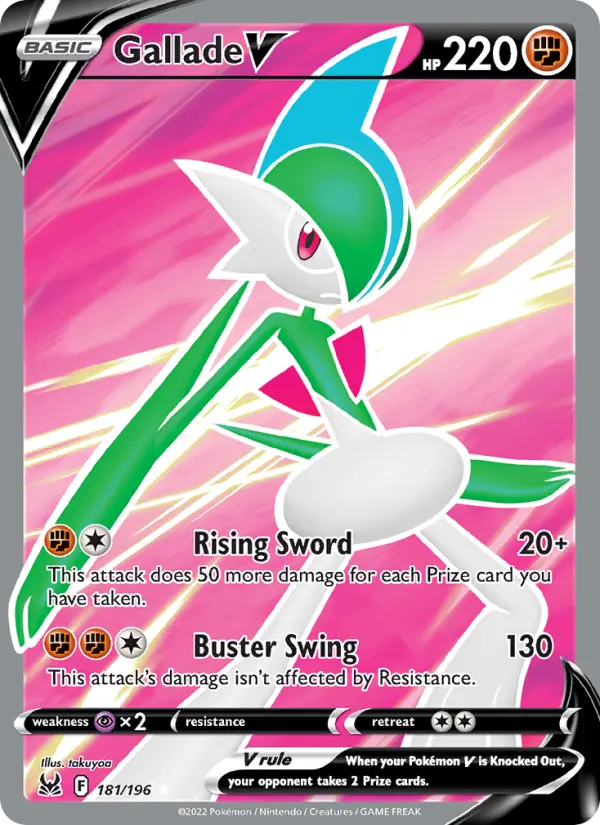 Gallade V — Lost Origin #181