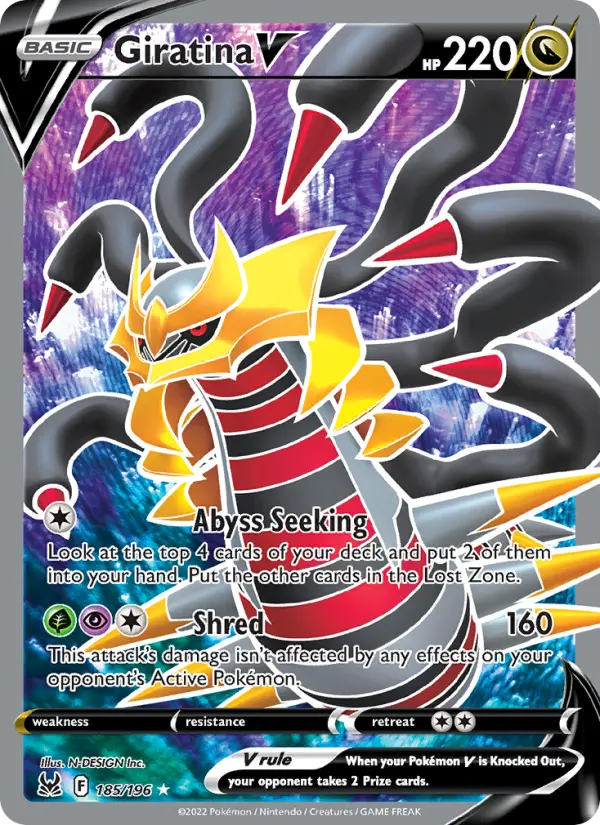 Giratina V — Lost Origin #185