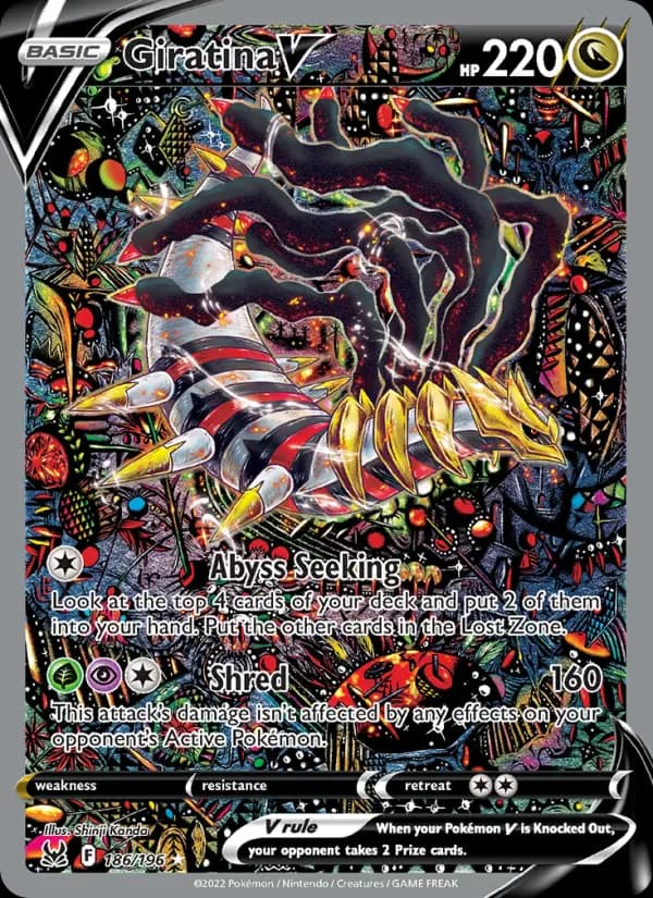 Giratina V — Lost Origin #186