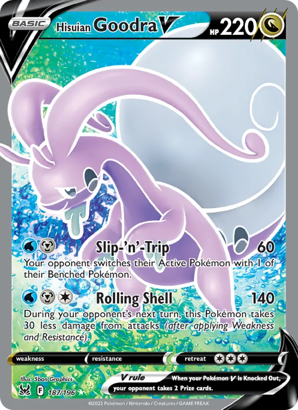 Hisuian Goodra V — Lost Origin #187