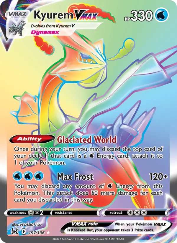 Kyurem VMAX — Lost Origin #197