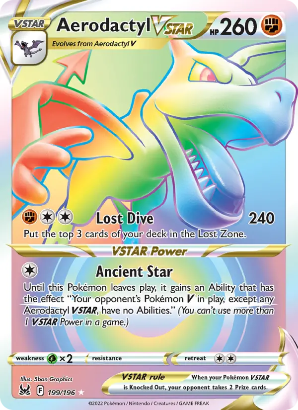 Aerodactyl VSTAR — Lost Origin #199