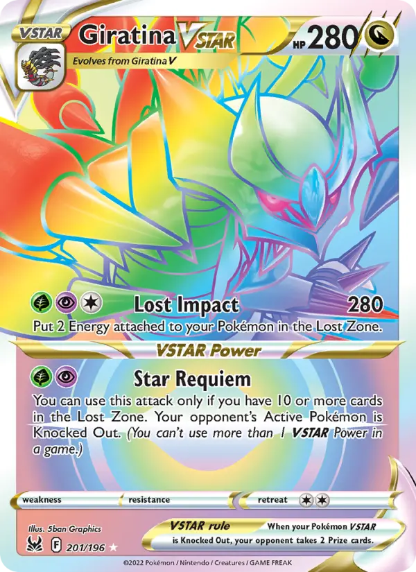 Giratina VSTAR — Lost Origin #201