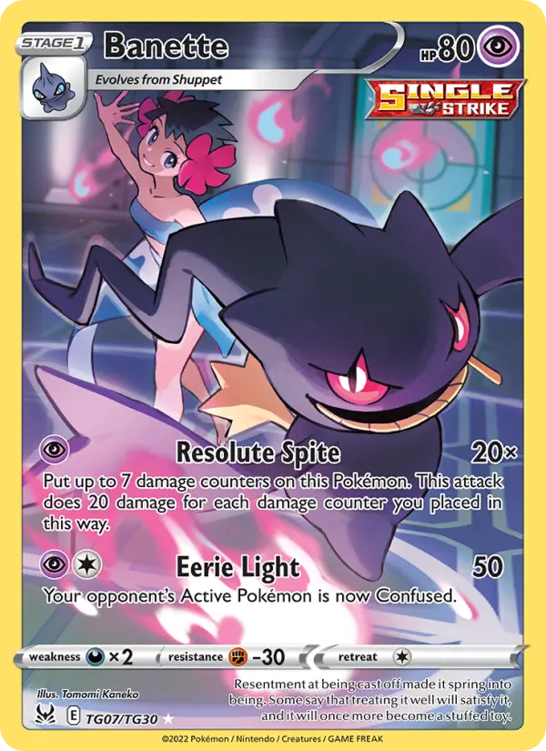 Banette — Lost Origin #TG07