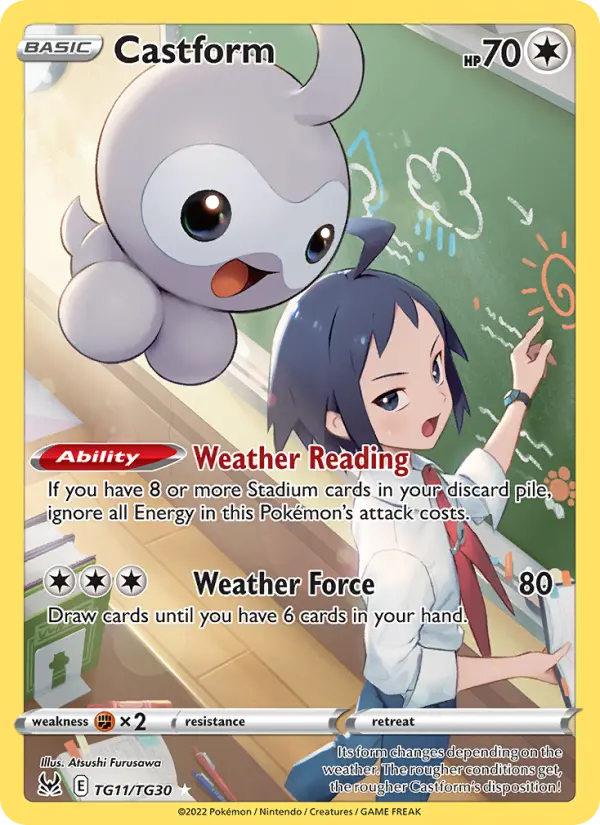 Castform — Lost Origin #TG11