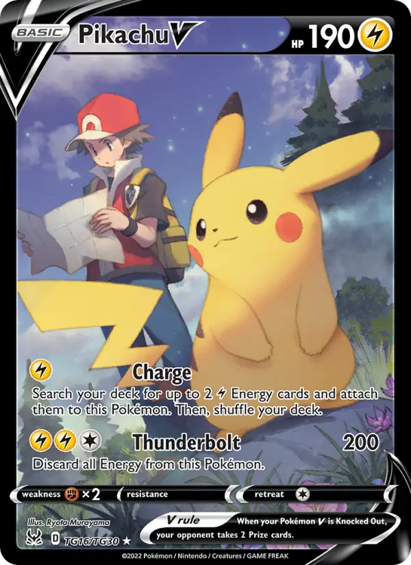 Pikachu V — Lost Origin #TG16