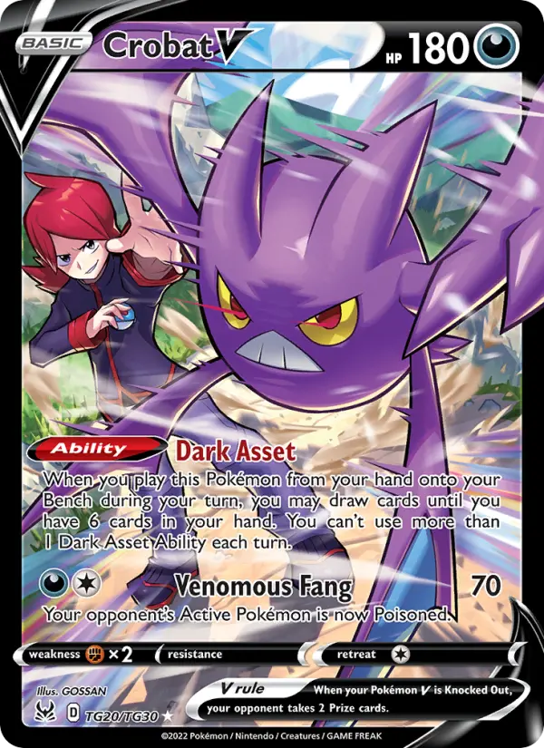 Crobat V — Lost Origin #TG20
