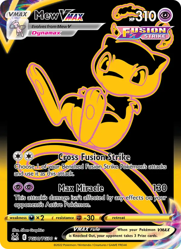 Mew VMAX — Lost Origin #TG30
