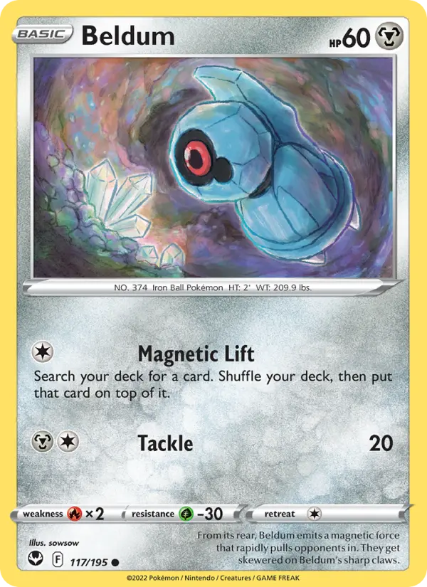 Beldum — Silver Tempest #117