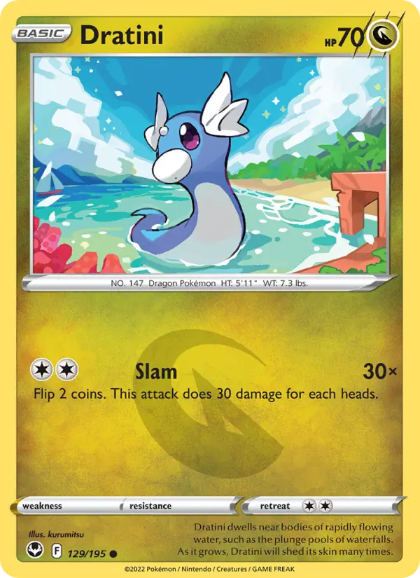 Dratini — Silver Tempest #129