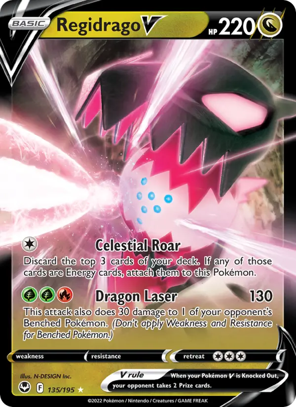 Regidrago V — Silver Tempest #135