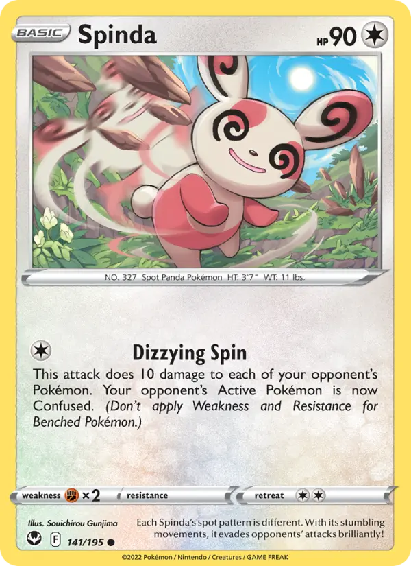 Spinda — Silver Tempest #141