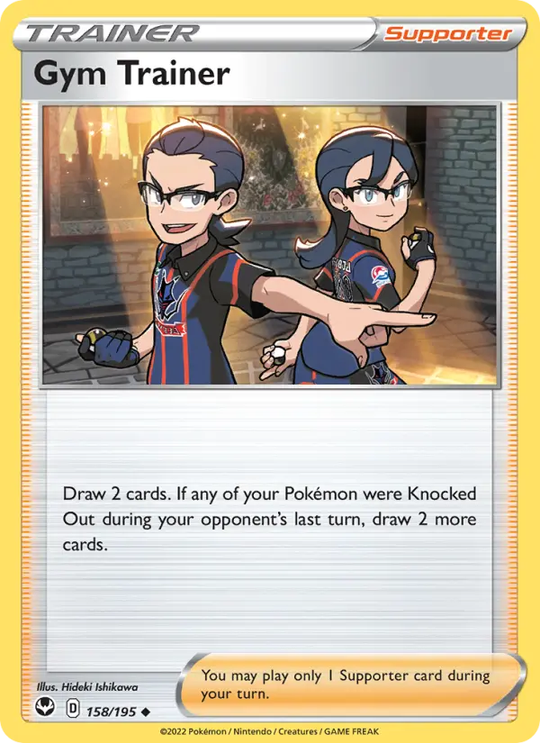 Gym Trainer — Silver Tempest #158