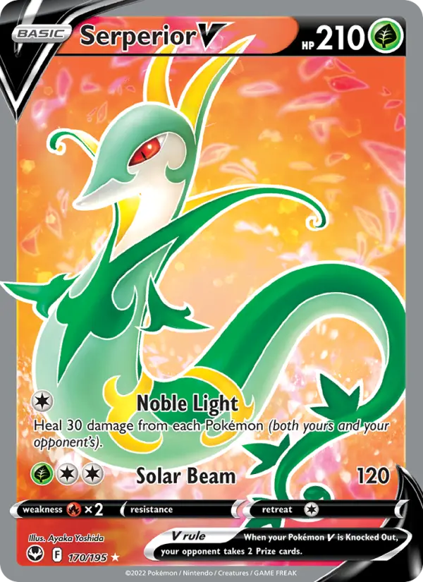 Serperior V — Silver Tempest #170
