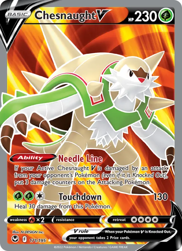 Chesnaught V — Silver Tempest #171
