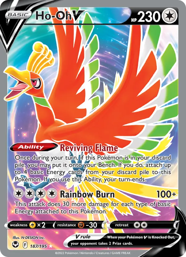 Ho-Oh V — Silver Tempest #187