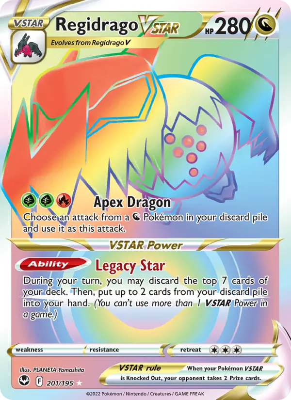 Regidrago VSTAR — Silver Tempest #201
