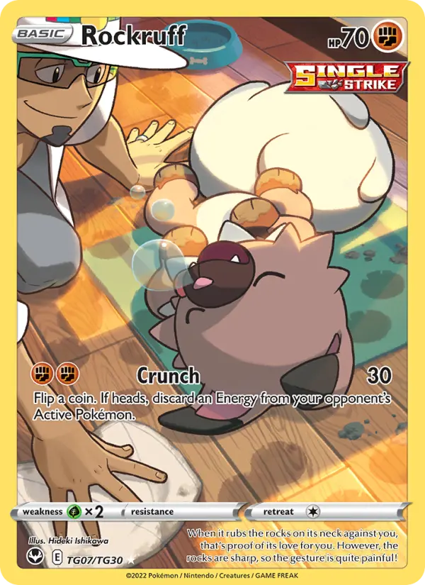 Rockruff — Silver Tempest #TG07