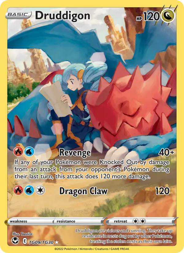 Druddigon — Silver Tempest #TG09